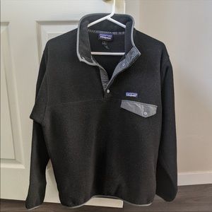 Patagonia Synchilla Snap-T Fleece Sweater Black
